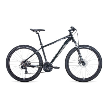 Велосипед Forward Apache 2.0 Disc 27,5" Черный/Серый (2022) 19"