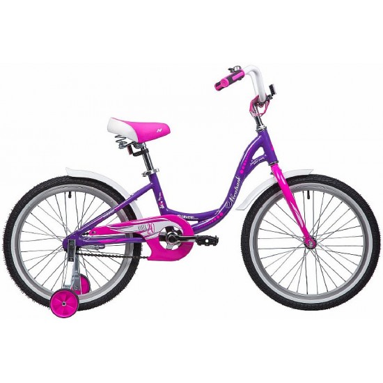 Велосипед Novatrack Angel 20" Фиолетовый (2019)