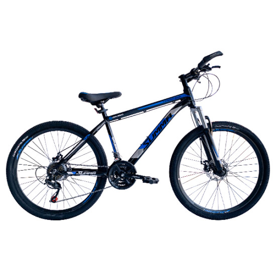 Велосипед Summa SM-520 26" Черный/Синий (2021)