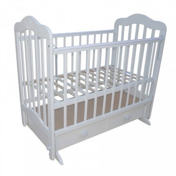 Кроватка Мой малыш-3 120х60 Белый