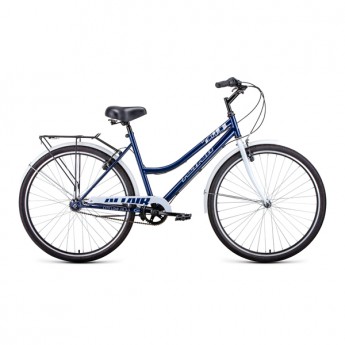 Велосипед Altair City Low 3.0 28" Темно-синий/Белый (2022) 19"