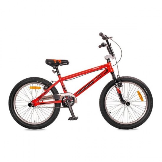 Велосипед Black Aqua X-Jump matt Bmx 20" Красный/Черный (2020)