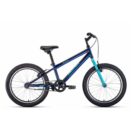 Велосипед Altair Mtb Ht 20" 1.0 Темно-синий/Бирюзовый (2020)