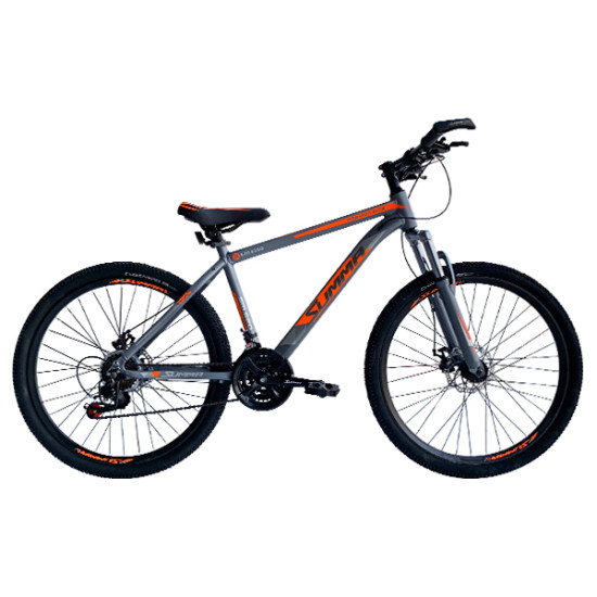 Велосипед Summa SM-520 26" Серый/Оранжевый (2021)