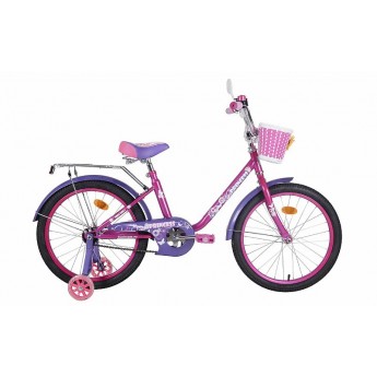 Велосипед Black Aqua Princess 20" Розовый/Сиреневый (2021)