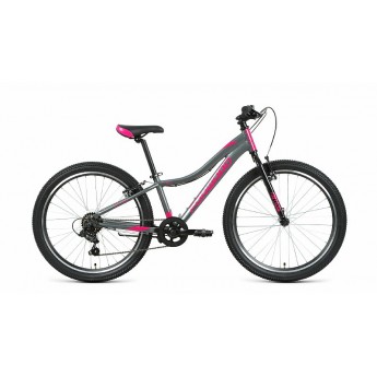 Велосипед Forward Jade 1.0 24" Серый/Розовый (2021) 12"