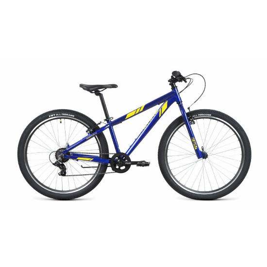 Велосипед Forward Toronto 1.0 26" Синий/Желтый (2021) 13"