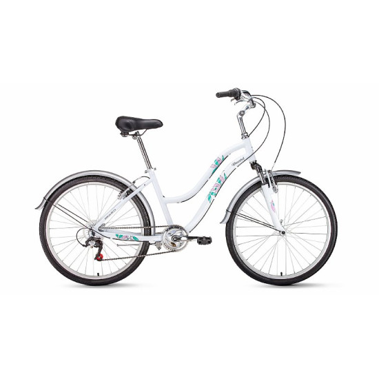Велосипед Forward Evia Air 1.0 26" Белый матовый (2019) 16"