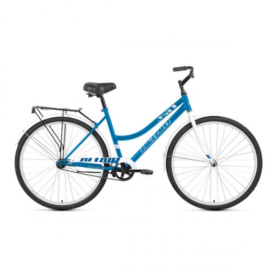 Велосипед Altair City Low 28" Голубой/Белый (2021) 19"