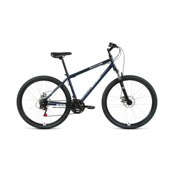 Велосипед Altair MTB HT 2.0 27,5" Disc Темно-синий/Белый (2022) 17"