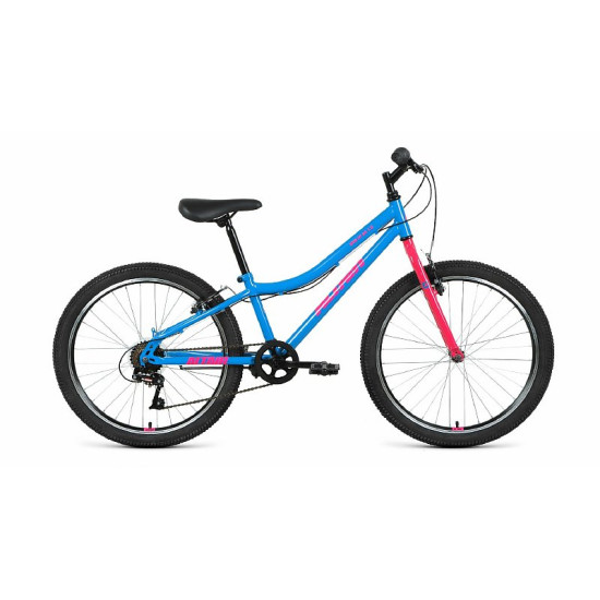 Велосипед Altair Mtb Ht 1.0 24" Голубой/Розовый (2022) 12"
