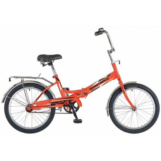 Велосипед Novatrack FS-30 20" складной Оранжевый (2018)