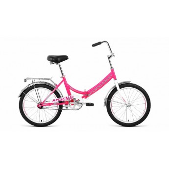 Велосипед складной Forward Arsenal 1.0 20" Розовый/Серый (2021) 14"