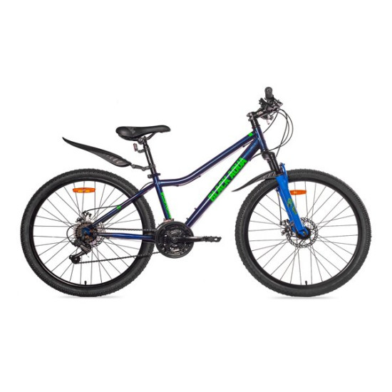 Велосипед Black Aqua Cross 1651 D 26" Темно-Синий (2021) 14,5"