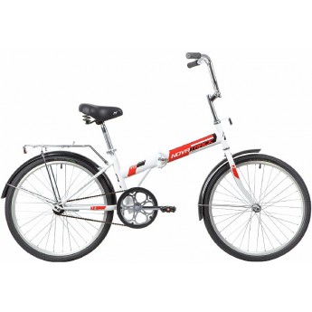 Велосипед складной Novatrack TG-24 Classic 1.1 24" Белый (2020)
