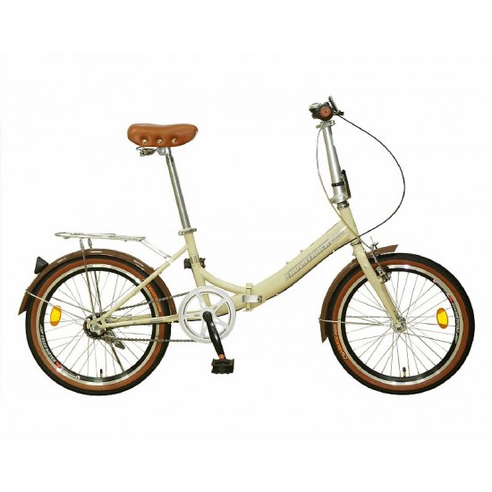 Велосипед складной Novatrack Aurora 20" Бежевый (2020)
