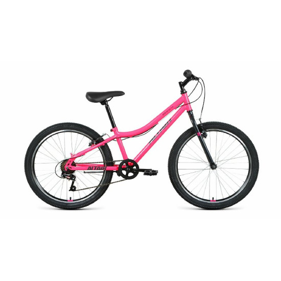 Велосипед Altair Mtb Ht 1.0 24" Розовый/Серый (2022) 12"