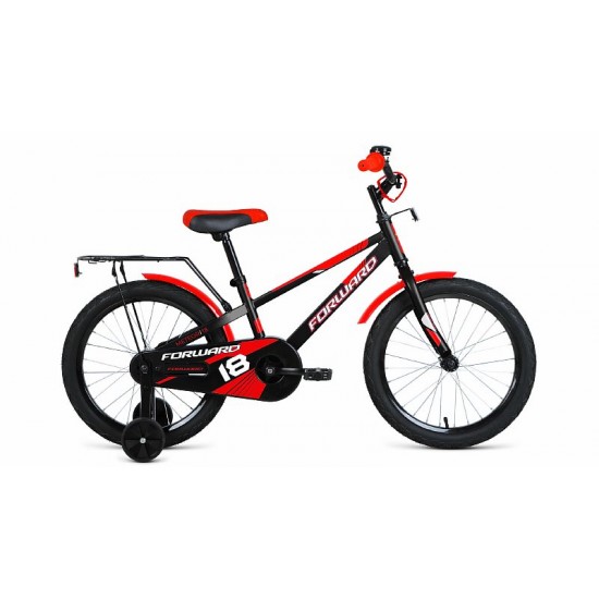 Велосипед Forward Meteor 18" Черный/красный (2021)