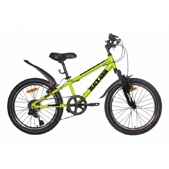 Велосипед Black Aqua Cross 1221 V 20" Лимонный 2019