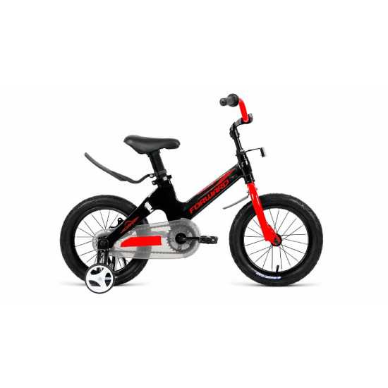 Велосипед Forward Cosmo 14" Черный/красный (2020)