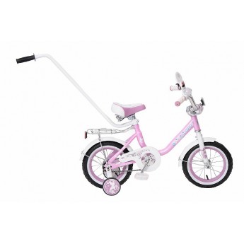 Велосипед Black Aqua Princess 12" Розовый/Белый 2021