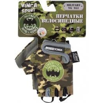 Перчатки Vinca Sport Military, зеленый VG 951 4XS