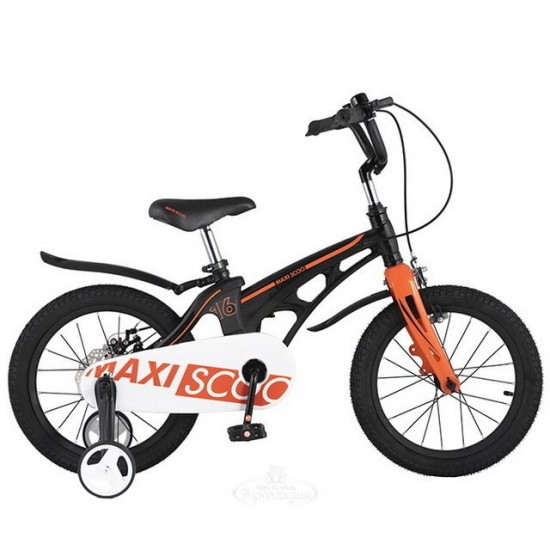 Велосипед Maxiscoo Сosmic Стандарт 16" Черный матовый (2021)