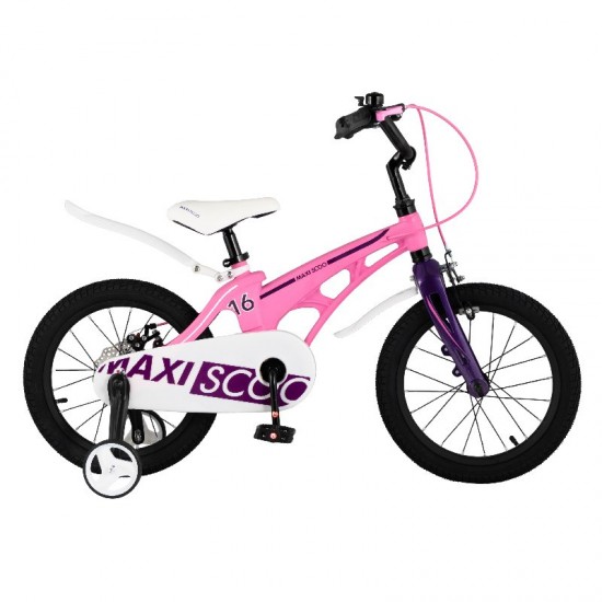 Велосипед Maxiscoo Сosmic Стандарт плюс 16" Розовый матовый (2021)