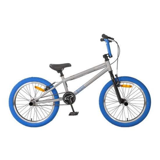 Велосипед TechTeam Bmx Goof 20" Серый/Синий (2020)