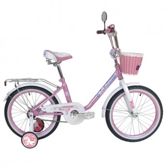 Велосипед Black Aqua Princess 16" Розовый/Белый (2021)