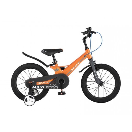 Велосипед Maxiscoo Space Стандарт 16" Оранжевый (2021)
