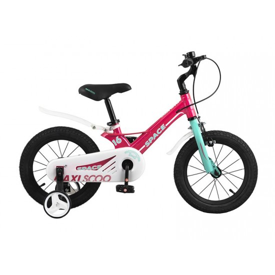 Велосипед Maxiscoo Space Стандарт 16" Розовый (2021)