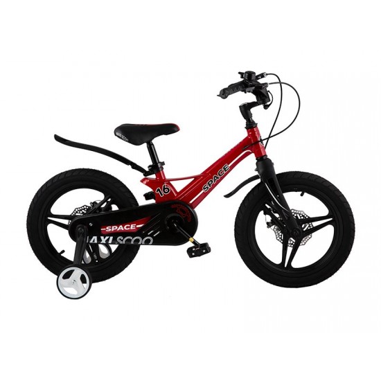 Велосипед Maxiscoo Space Делюкс 16" Красный (2021)