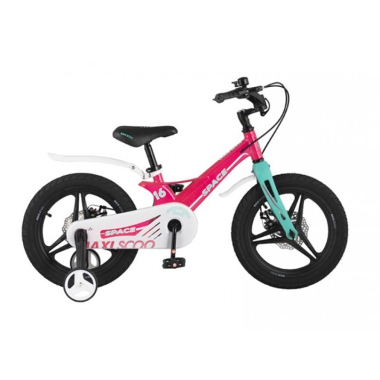 Велосипед Maxiscoo Space Делюкс 16" Розовый (2021)