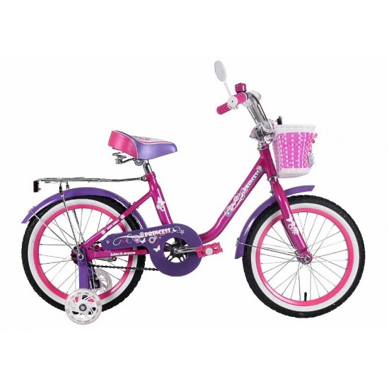 Велосипед Black Aqua Princess 16" Розовый/Сиреневый (2021)
