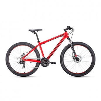 Велосипед Forward Apache 2.0 Disc 27,5" Красный/Черный (2019) 21"