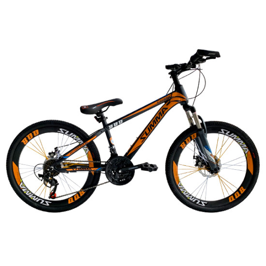 Велосипед Summa Cavalier 800 24" Черный/Оранжевый (2021)