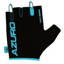Перчатки Vinca Sport New Azuro, черный/голубой VG 838	 XL