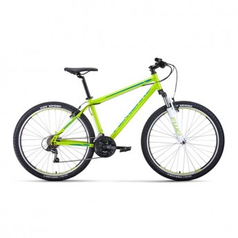 Велосипед Forward Sporting 1.0 27,5" Зеленый/Бирюзовый (2021) 19"