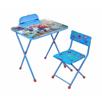 Комплект детской мебели Nika Marvel 2 Человек паук  Д2ЧП