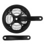 Комплект шатунов Stels HDL-L353 28/38/48T 170mm под ромб Чёрный