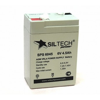 Аккумулятор Siltech SPS 6045 6V 4.5Ah