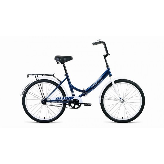 Велосипед складной Altair City 24 Темно-синий/Серый (2022) 16"