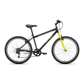 Велосипед Altair MTB HT 1.0 26" Черный/Желтый (2022) 17"