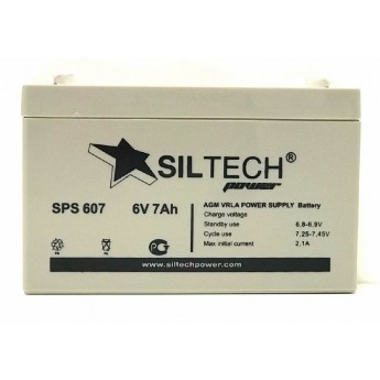 Аккумулятор Siltech SPS 607 6V 7Ah