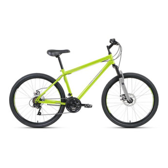 Велосипед Altair MTB HT 2.0 Disc 26" Зеленый/Серый (2021) 19"