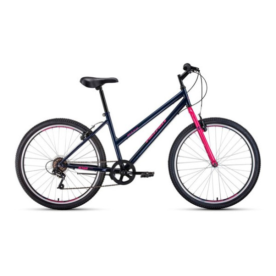 Велосипед Altair MTB HT Low 26" Темно-синий/Розовый (2022) 17"