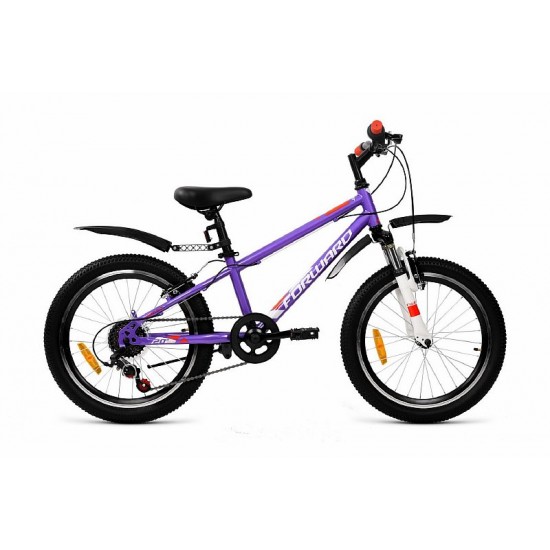 Велосипед Forward Unit 20" 2.0 Фиолетовый/Белый (2020)