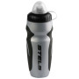 Бутылка для воды Stels CB-15027 600 мл Серебристо-чёрная