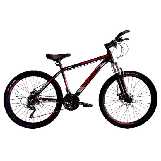 Велосипед Summa SM-520 26" Черный/Красный (2021)